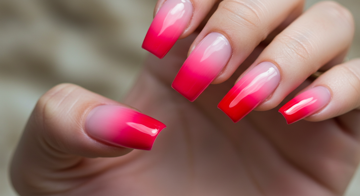 Shades of Love Valentine Nail