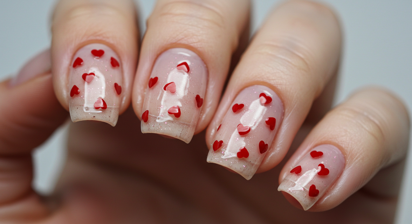True Love Tints Valentine Nail