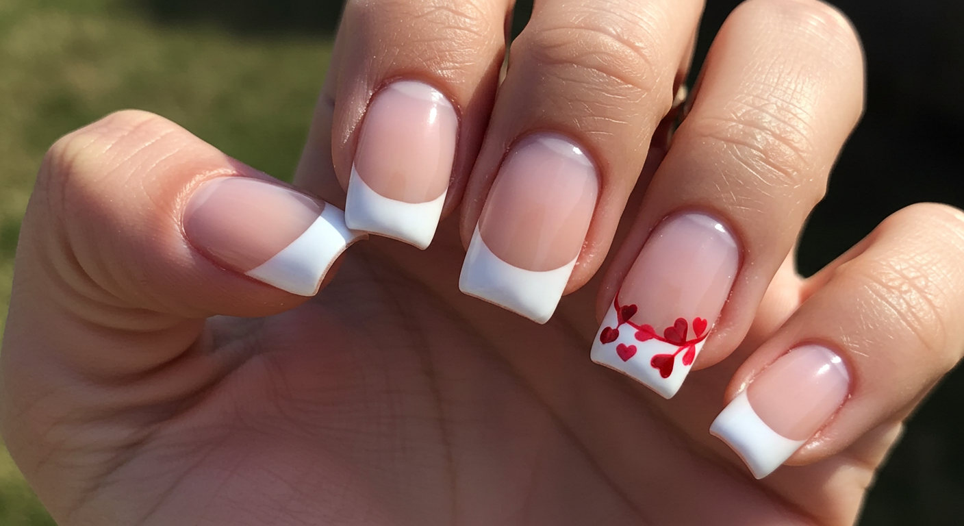 Date Night Valentine Nail