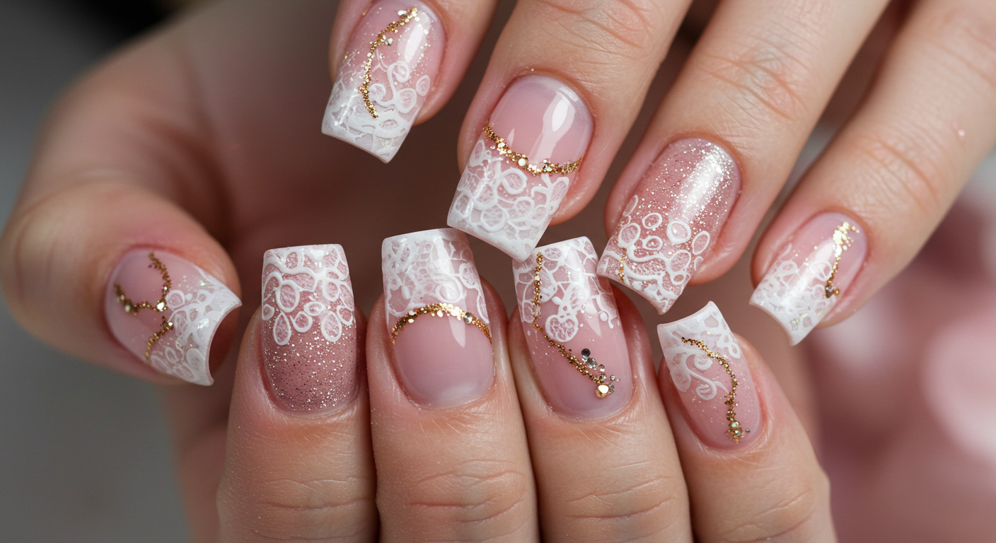 Romantic Rendezvous Valentine Nail