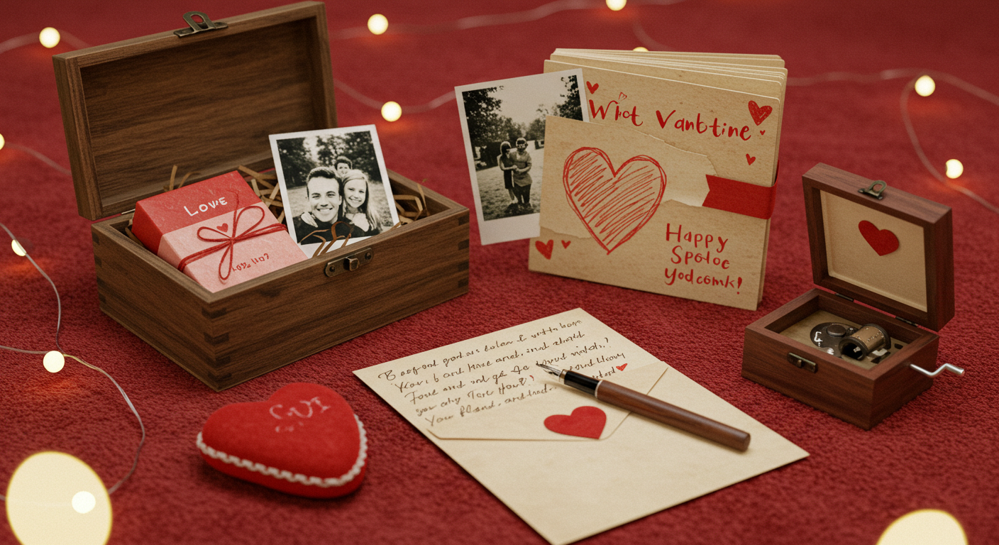 Sentimental Gifts for Your Boyfriend’s First Valentine’s Day