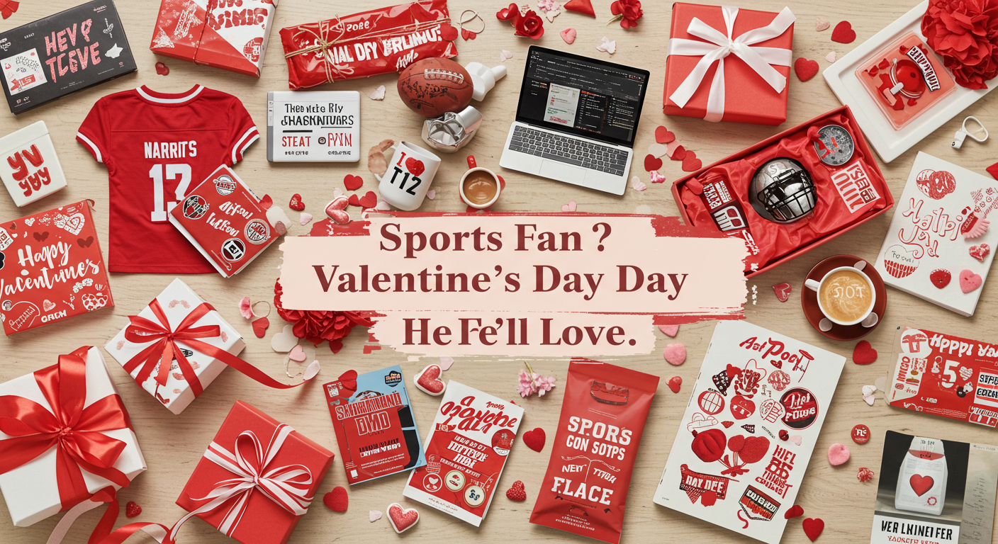 Sports Fan? Valentine’s Day Gifts He’ll Love