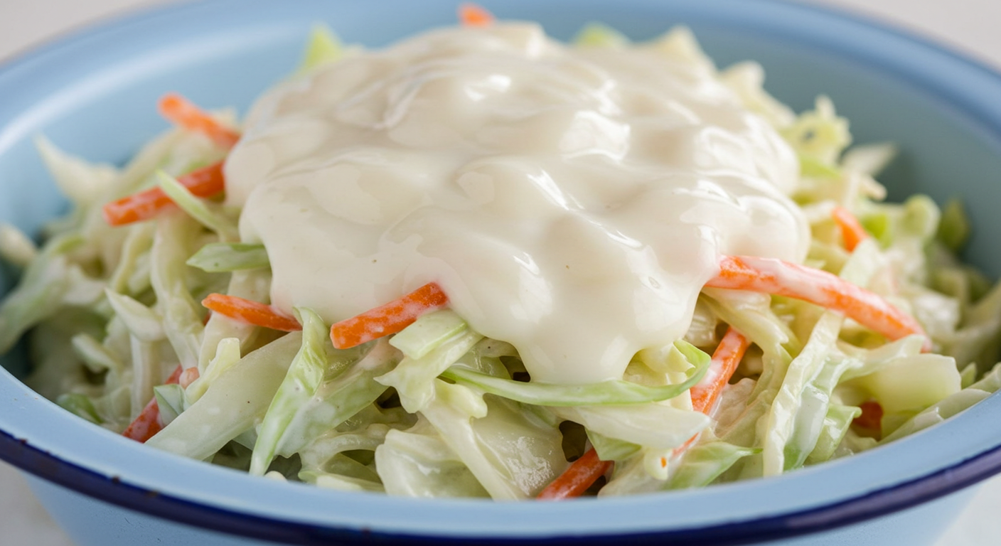 Alabama White Sauce Coleslaw