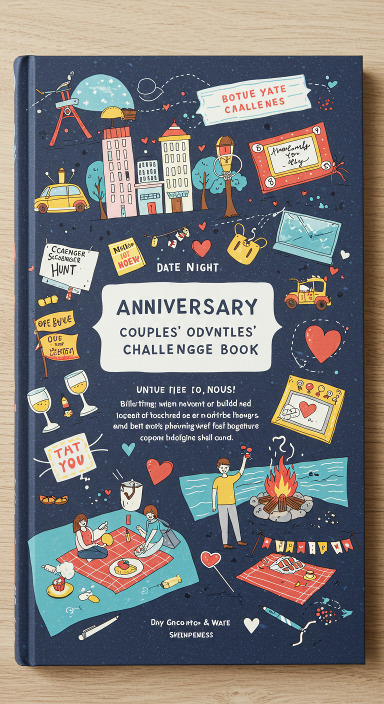 Anniversary Couples' Adventure Challenge Book