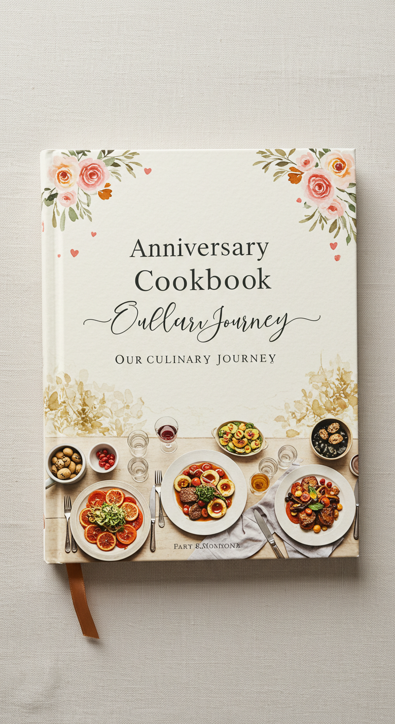 Anniversary Personalized Cookbook of Your Favorite Recipes