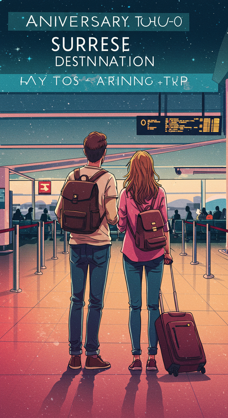 Anniversary Surprise Destination Trip