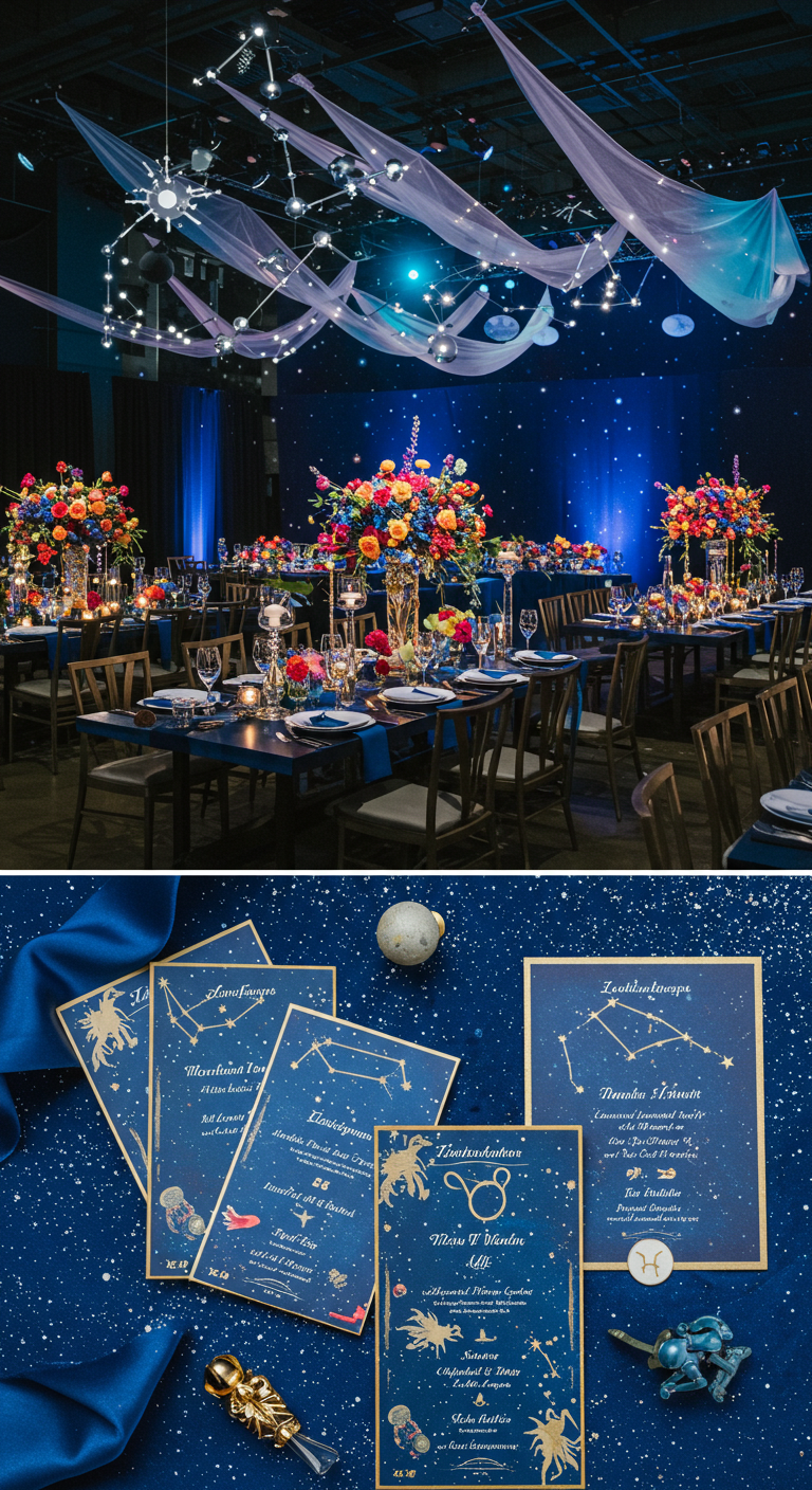 Astrology-Themed Wedding