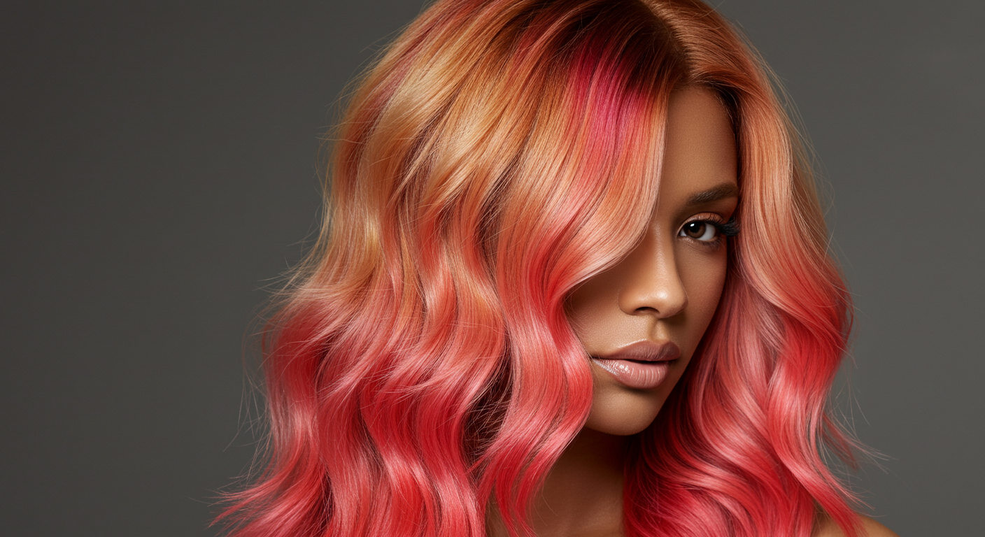 Balayage Strawberry Blonde Hair