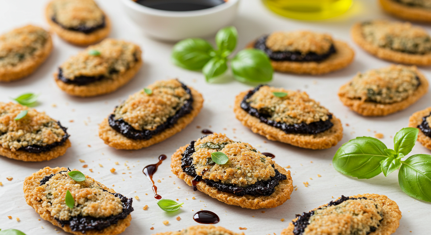 Balsamic Vinegar & Herb Oyster Crackers