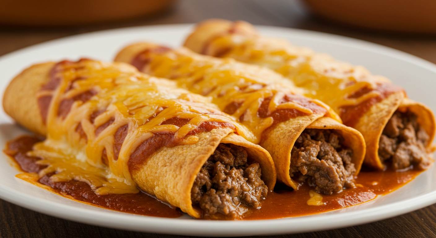 Beef Enchiladas