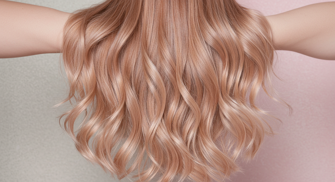 Beige Strawberry Blonde Hair