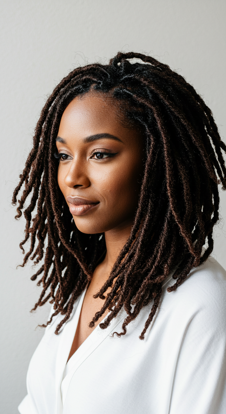 Black Girl Butterfly Locs