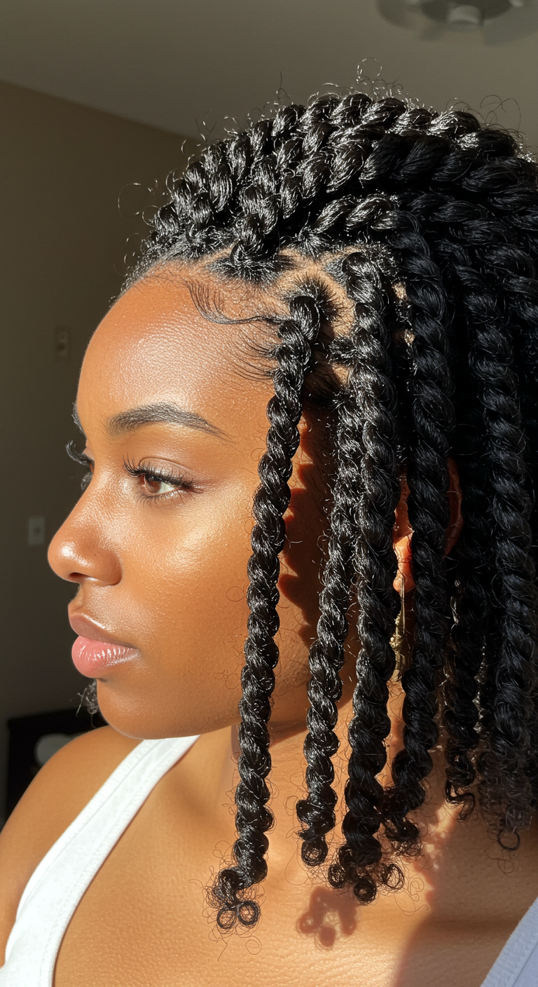 Black Girl Havana Twists