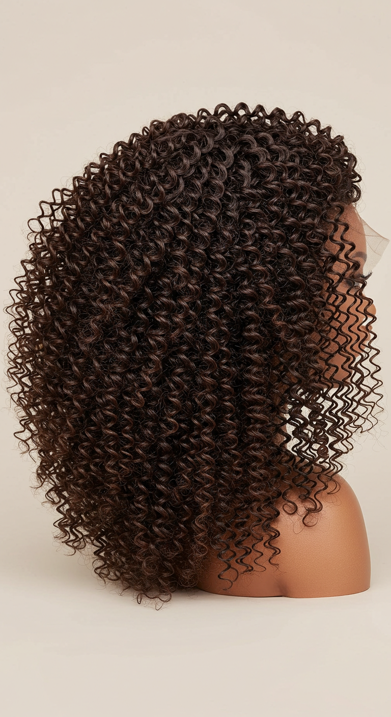 Black Girl Kinky Curly Wig