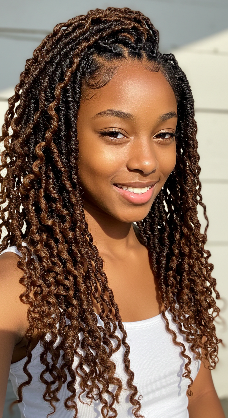 Black Girl Passion Twists