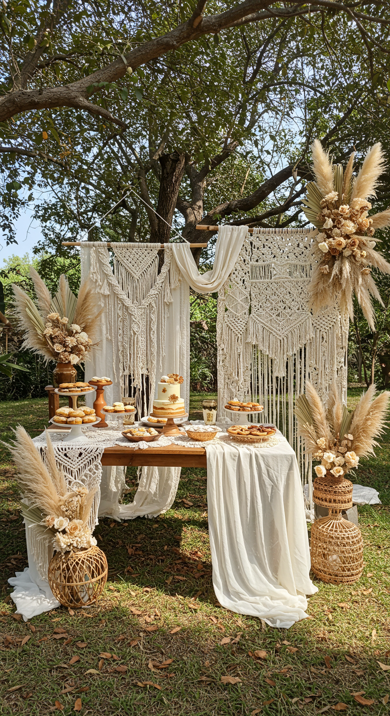 Boho Chic Bridal Shower