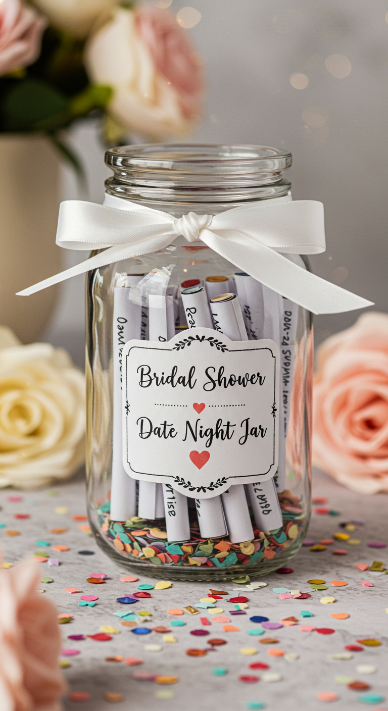 Bridal Shower Date Night Jar