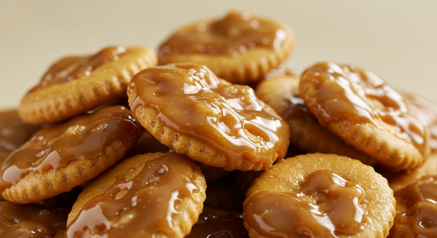 Caramel Coated Oyster Crackers
