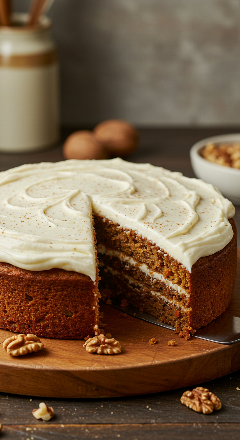 Carrot Cake with Cream Cheese Frosting