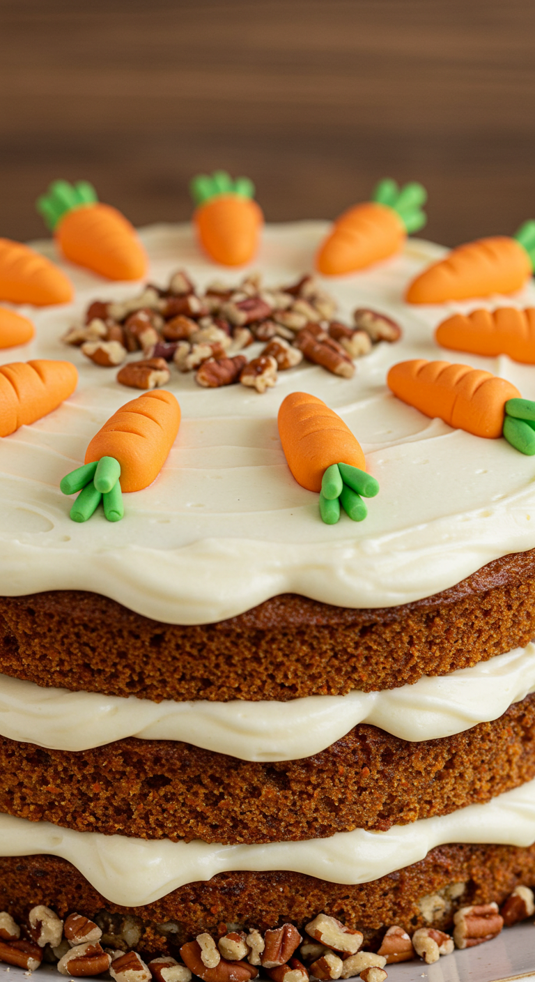 Carrot Cake with Cream Cheese Frosting