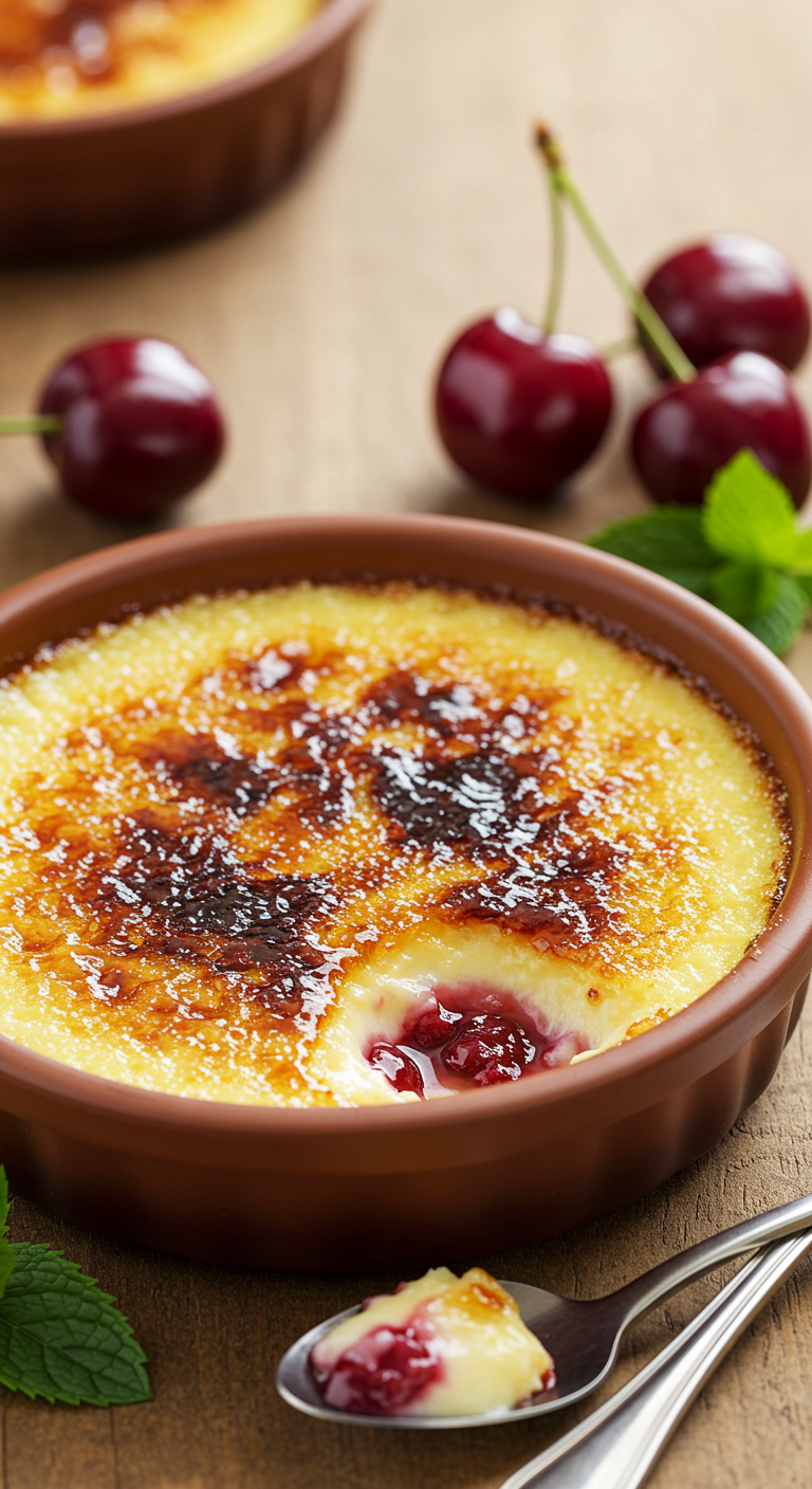Cherry Crème Brûlée