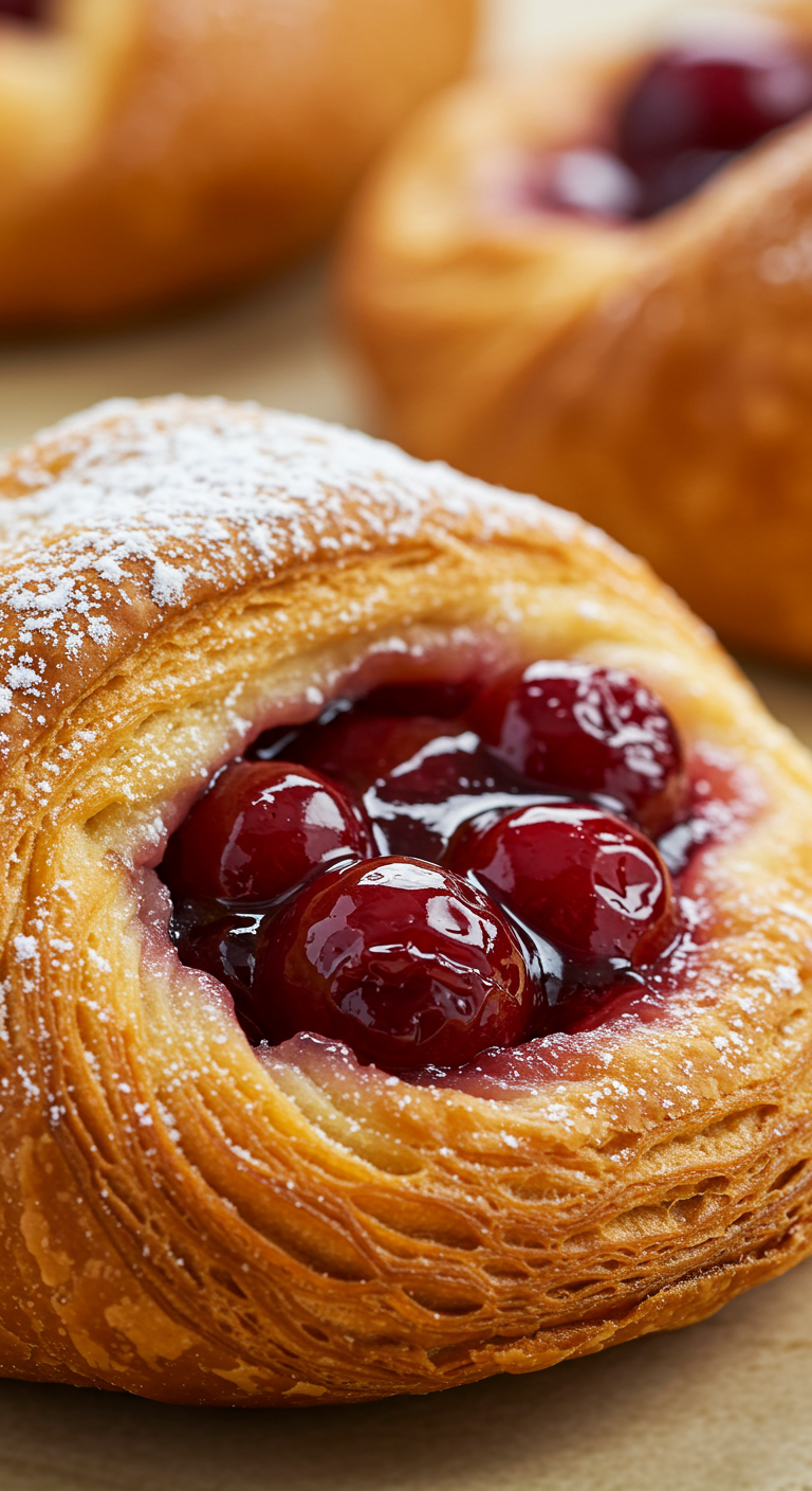 Cherry Danish Pastry