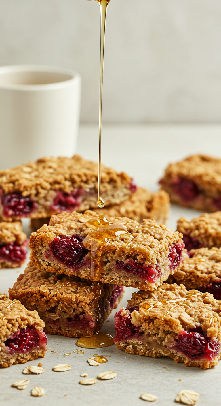 Cherry Oat Bars