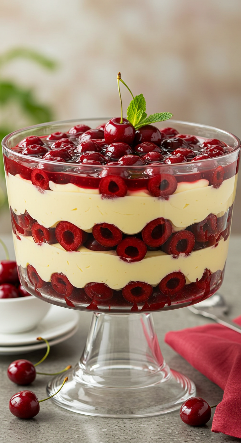 Cherry Trifle