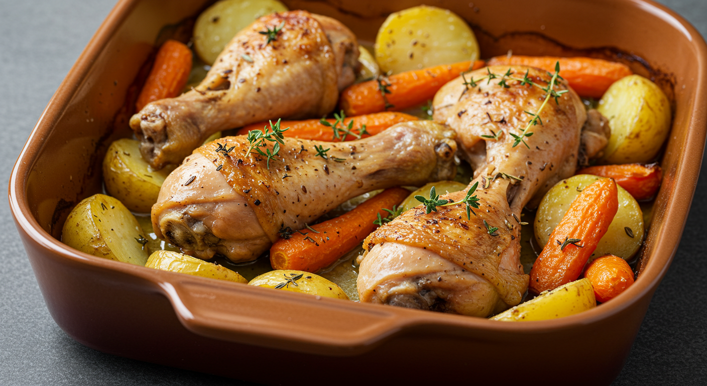 Chicken and Potato Bake with Thyme