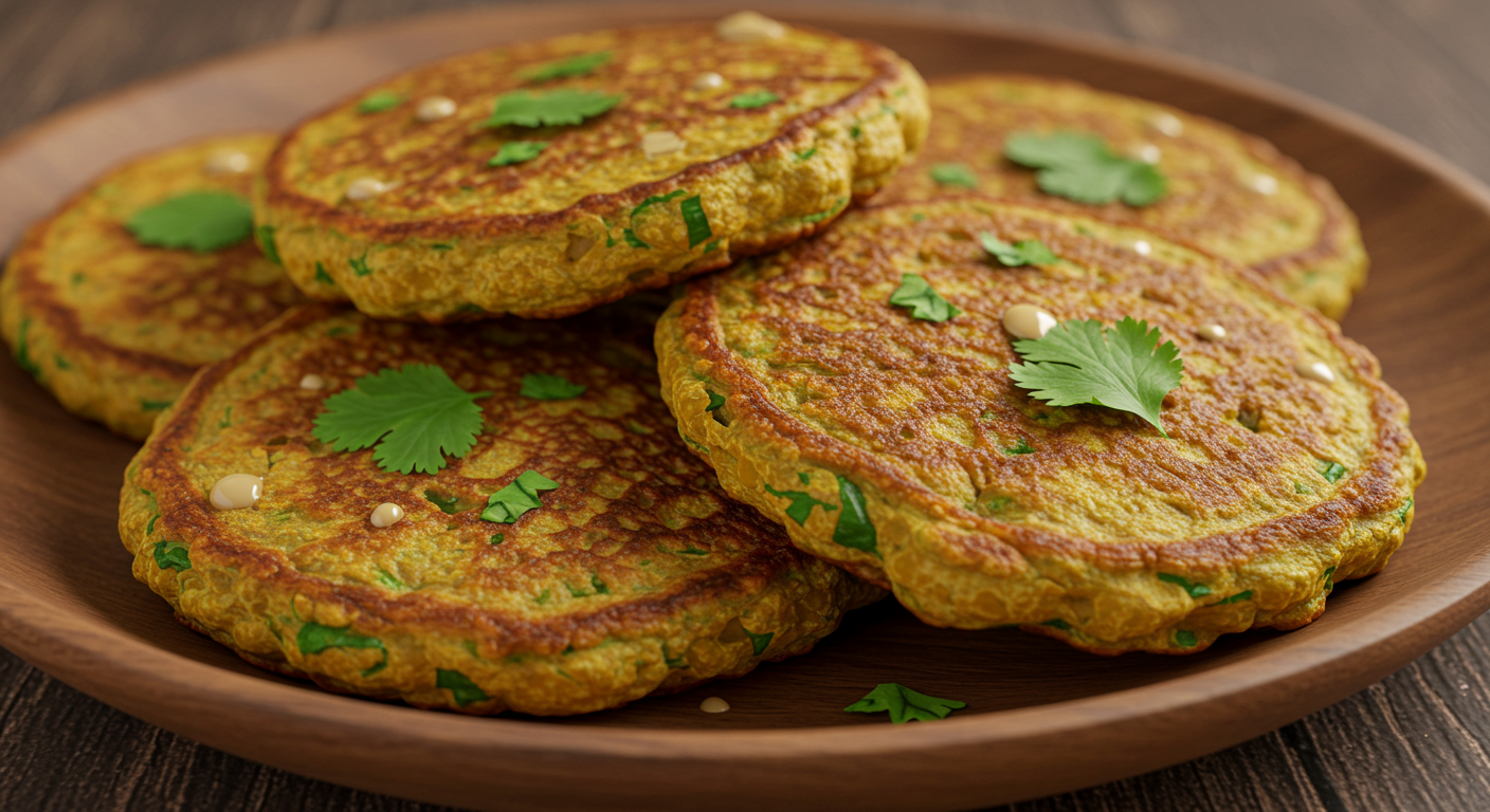 Chickpea Flour Pancakes