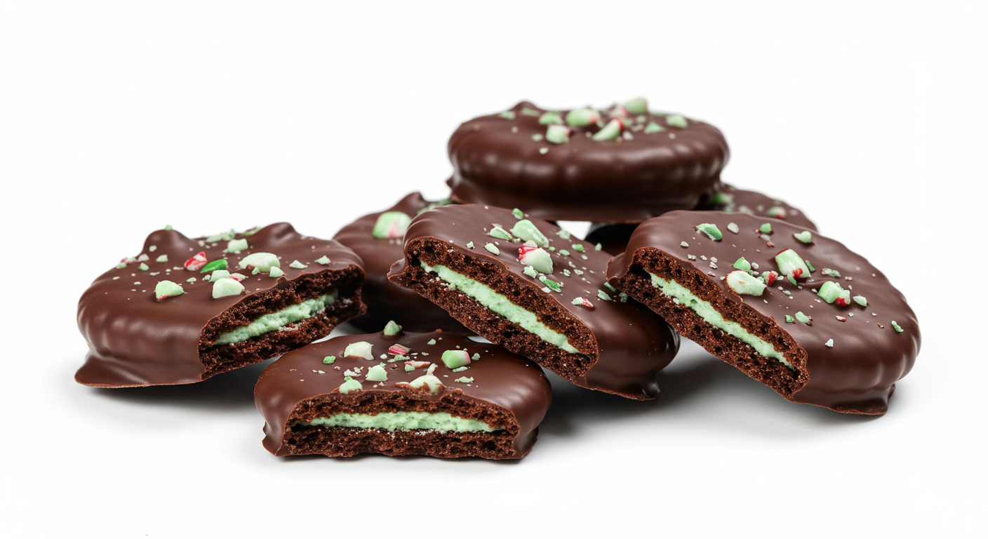 Chocolate Mint Oyster Crackers