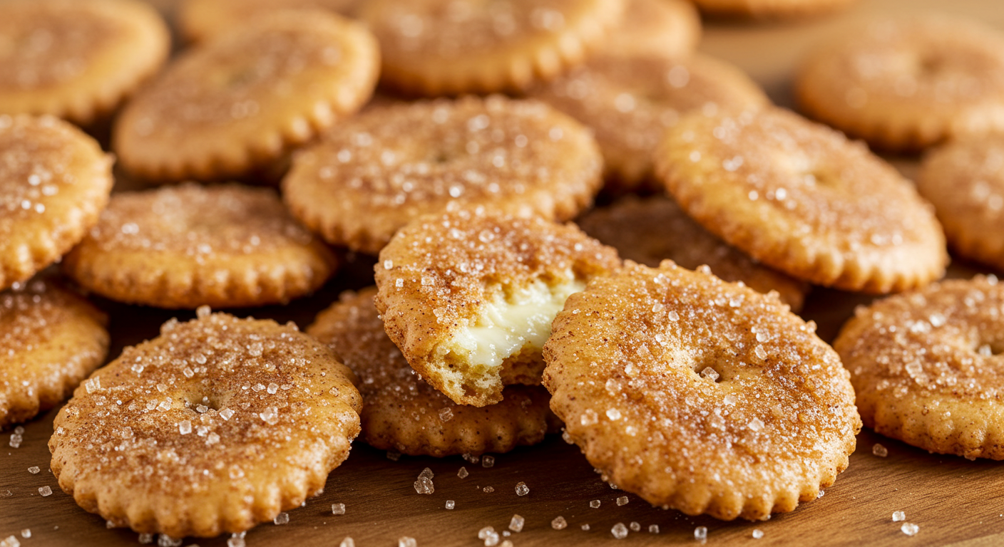 Cinnamon Sugar Oyster Crackers