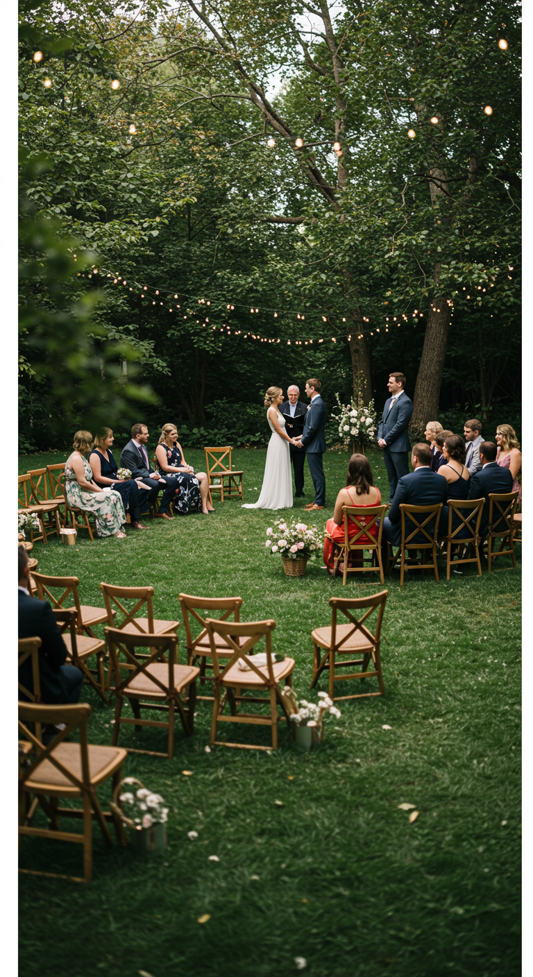 Circular Ceremony Seating