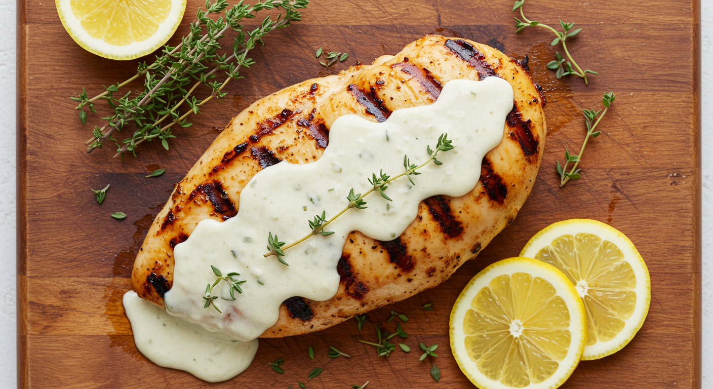 Classic Grilled Chicken with Alabama White Sauce