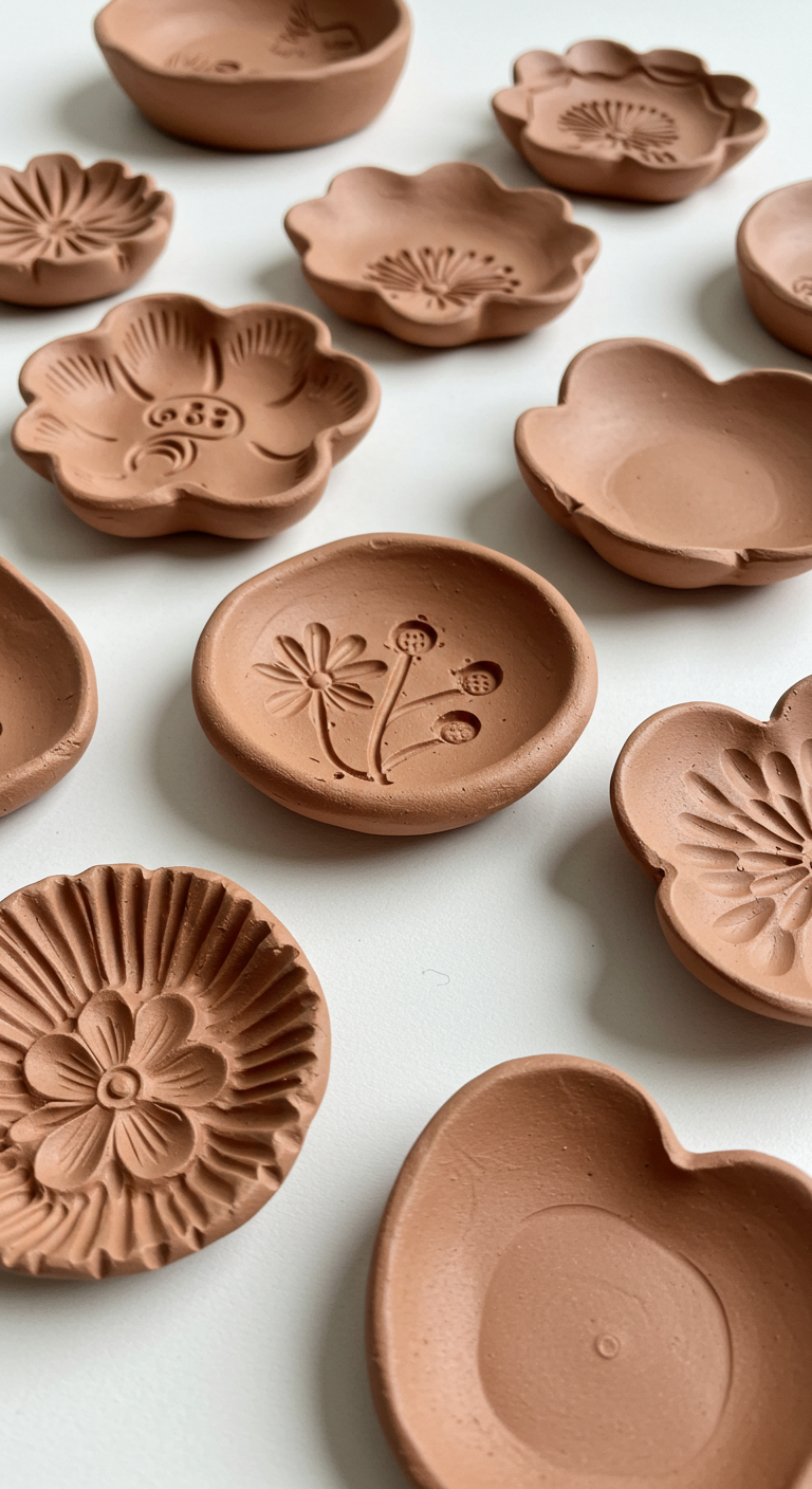 Clay Trinket Dishes