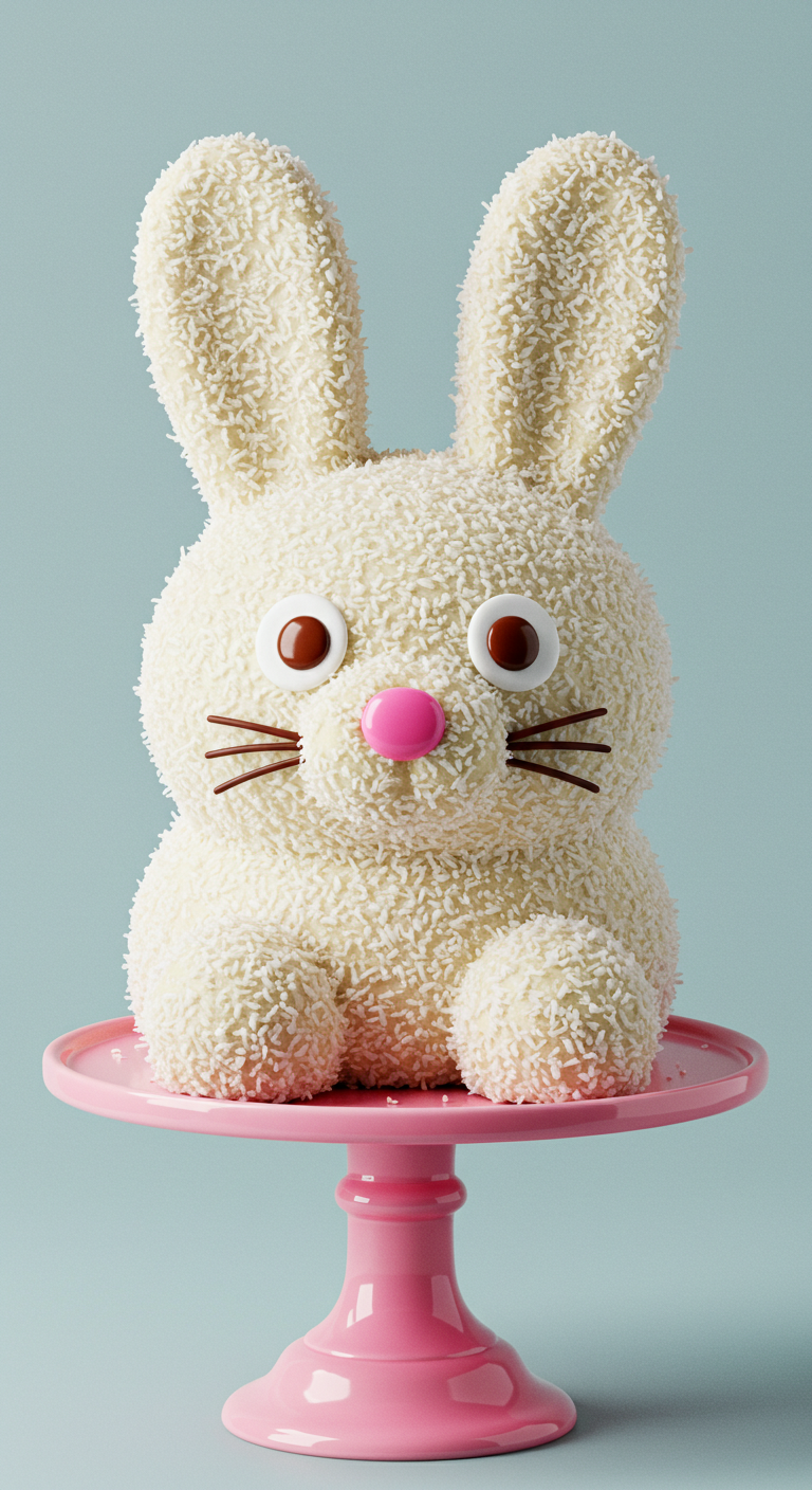 Coconut Bunny Cake