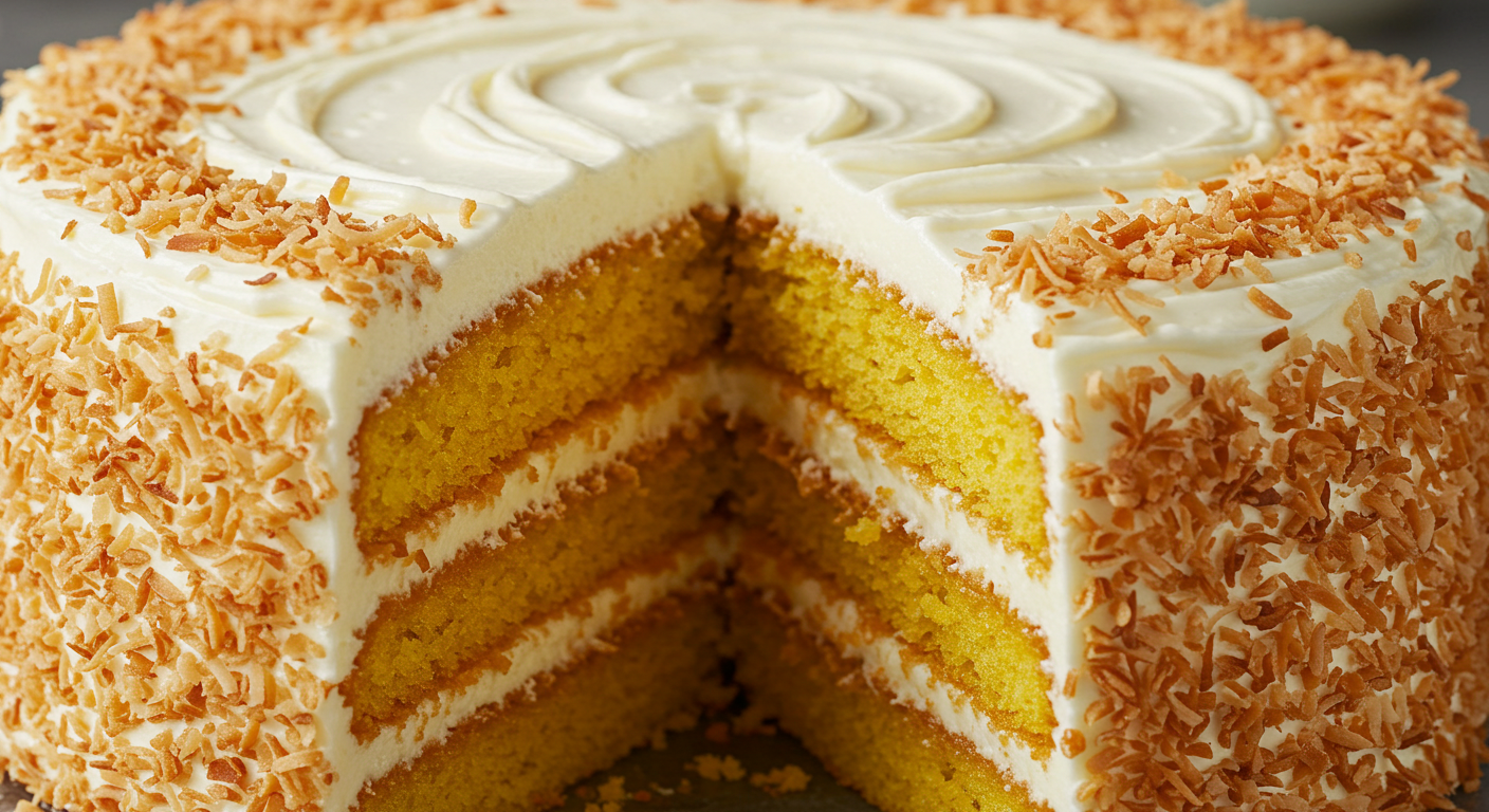 Coconut Hummingbird Cake
