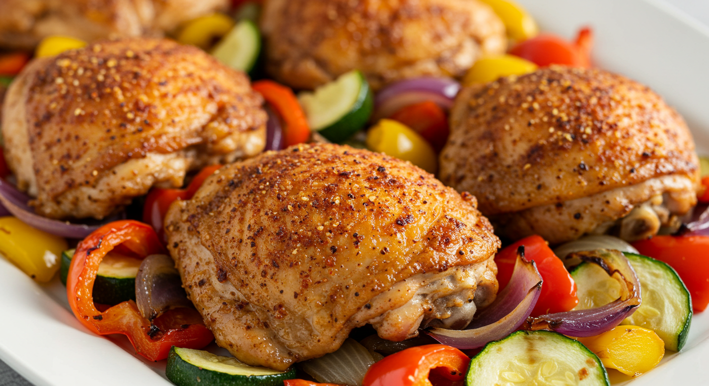 Crispy Chicken and Veggie Medley