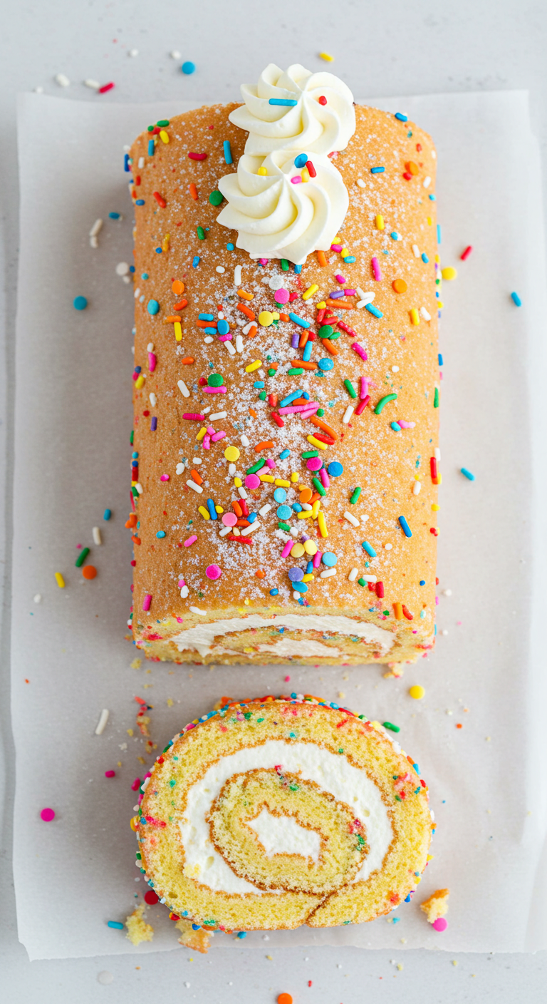 Funfetti Cake Roll