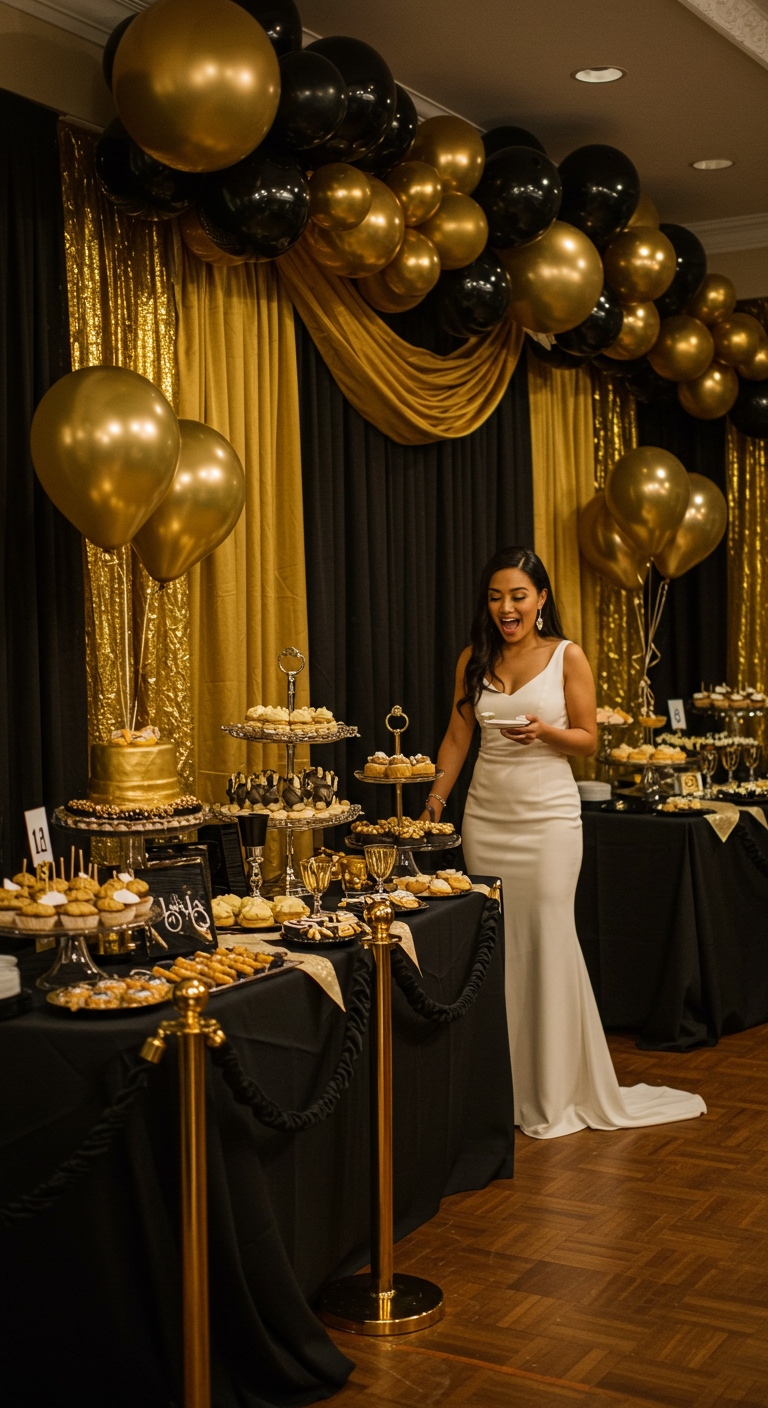 Glamorous Hollywood Bridal Shower