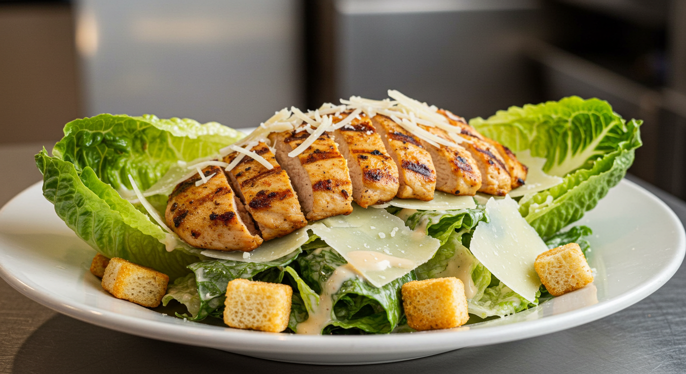 Grilled Chicken Caesar Salad