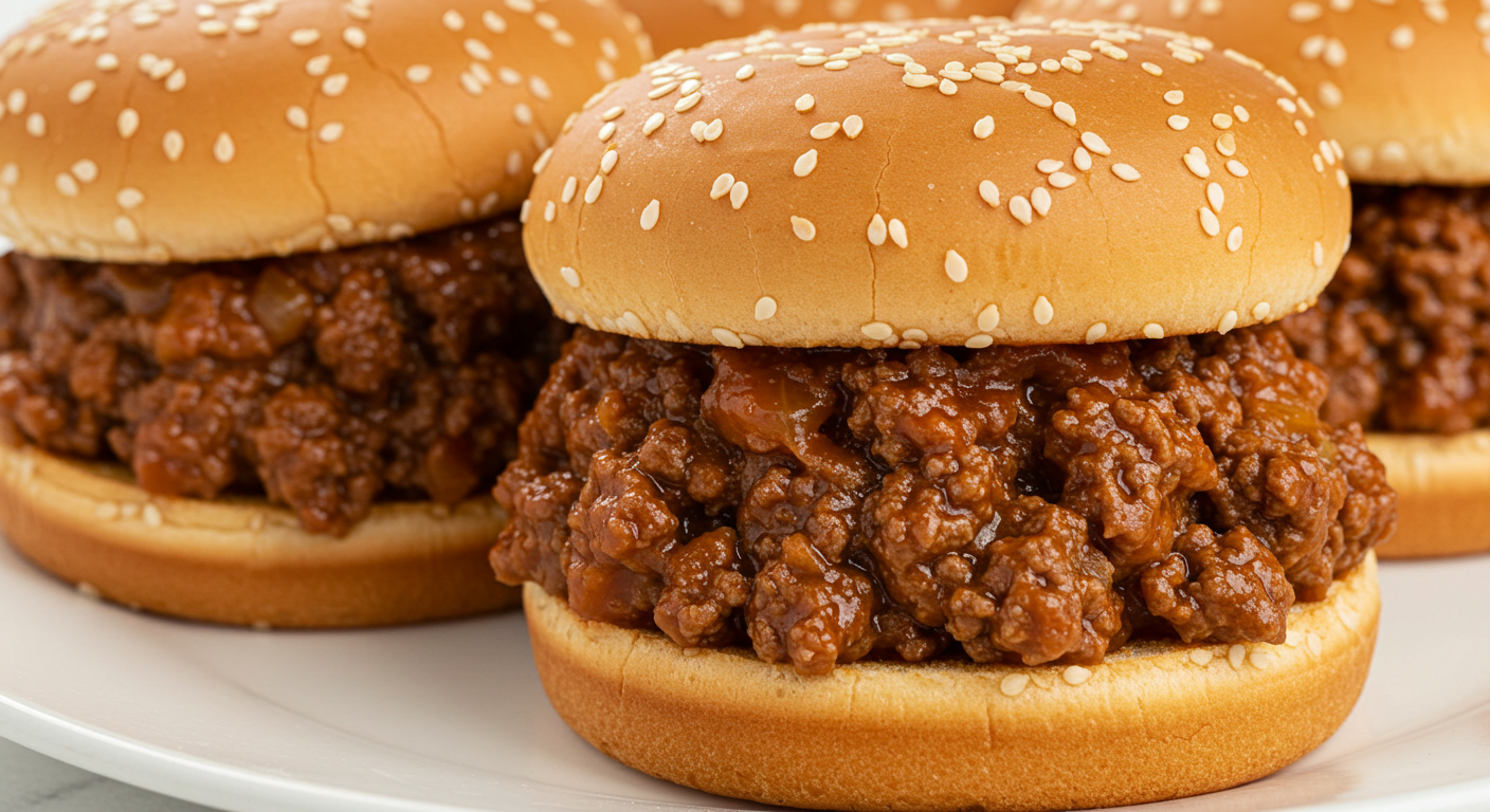 Ground Beef Sloppy Joes