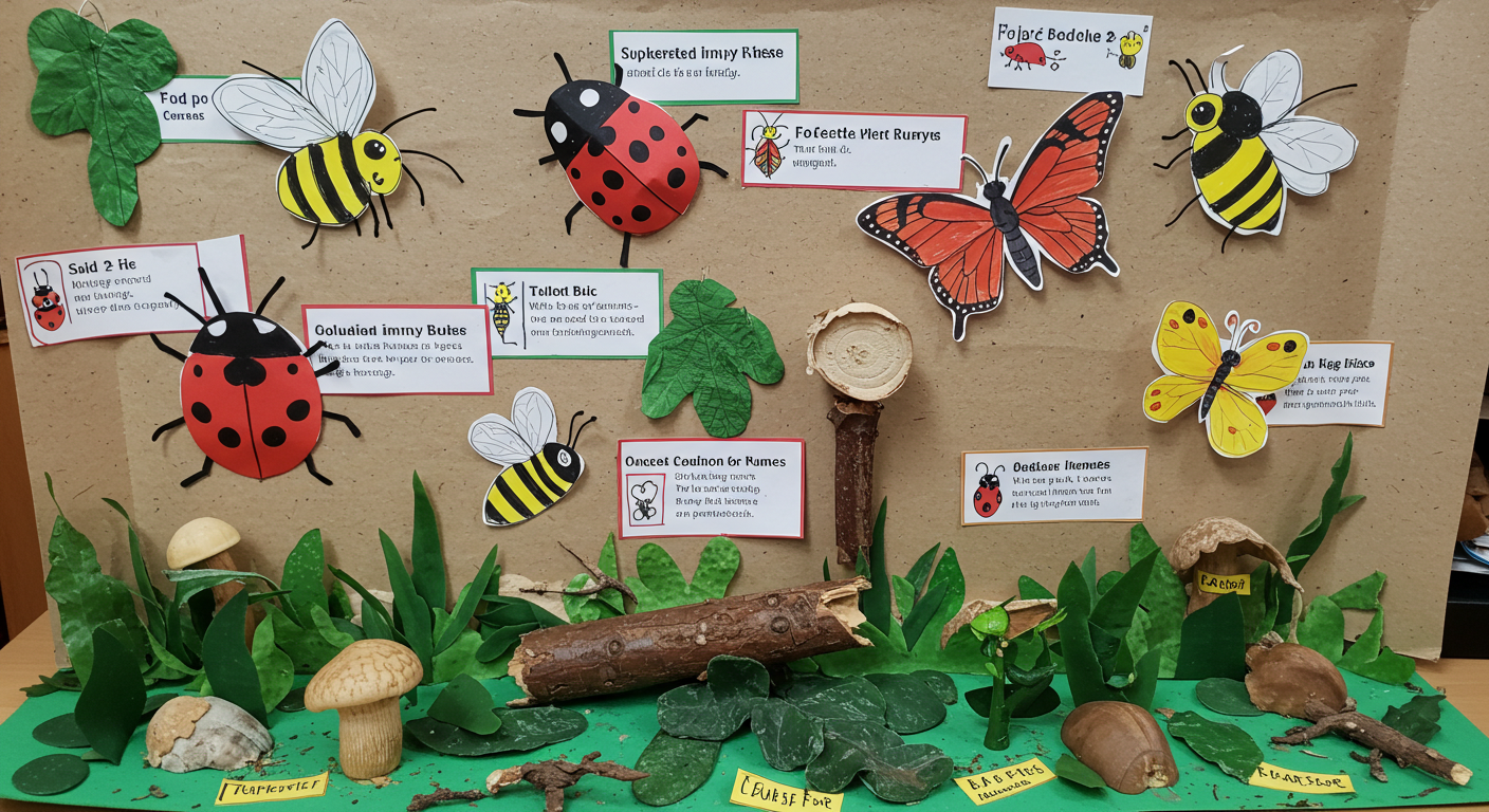 Handmade Bug and Insect World