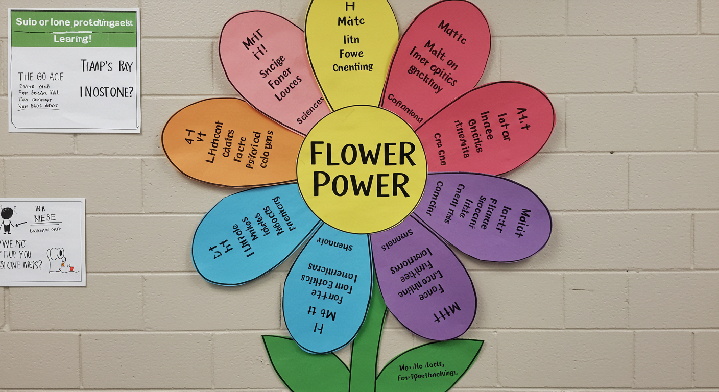 Handmade Flower Power Learning