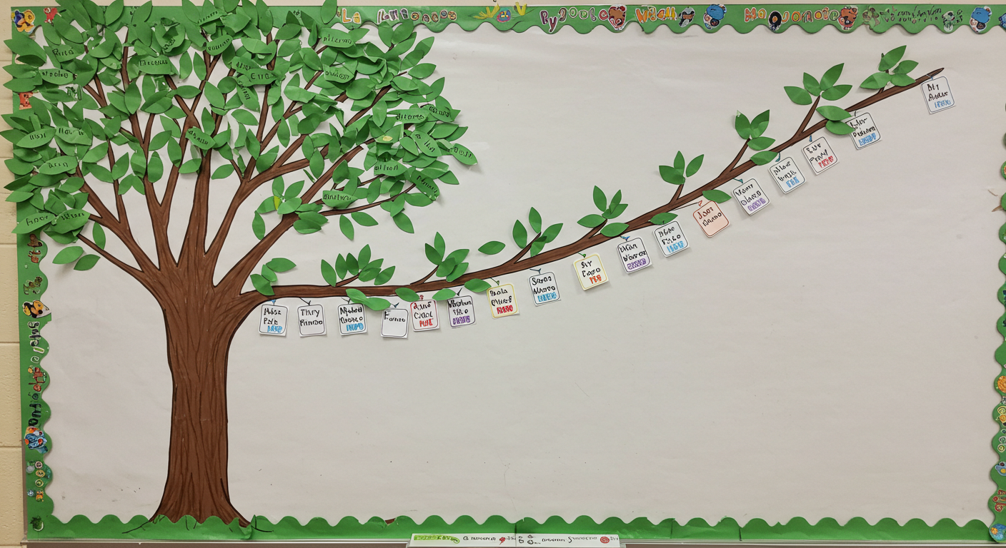 Handmade Growth Chart