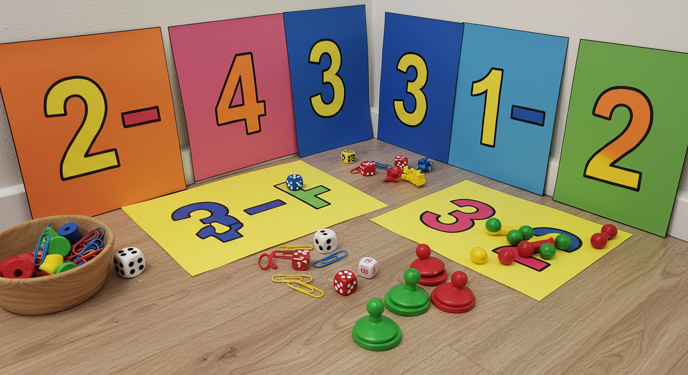 Handmade Math Corner