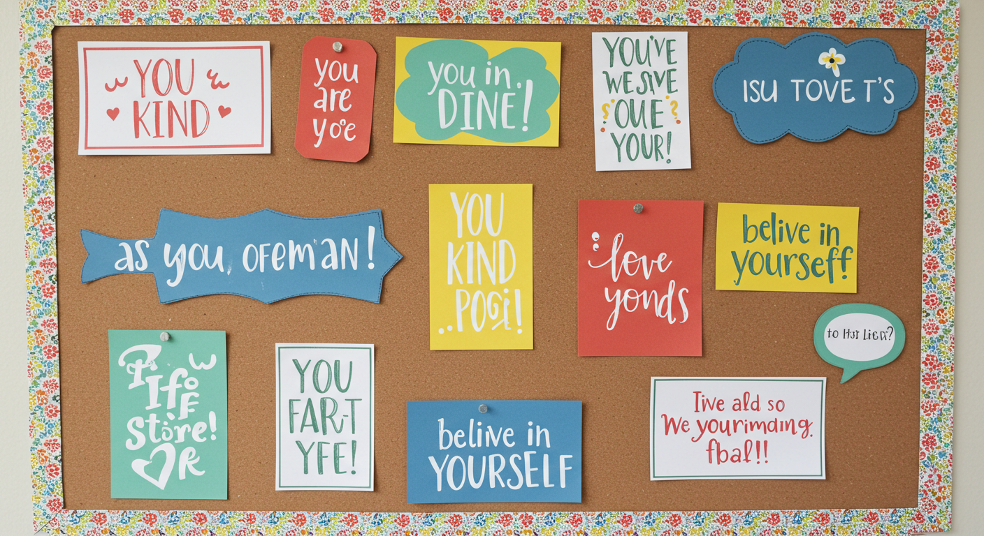 Handmade Positive Affirmations