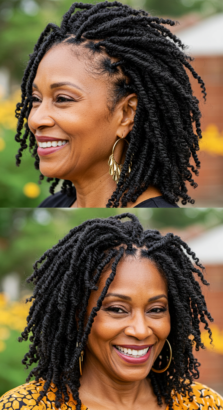 Havana Twists for Older Black Women