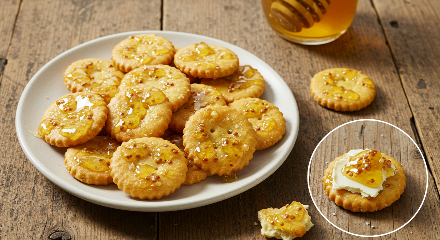 Honey Mustard Oyster Crackers