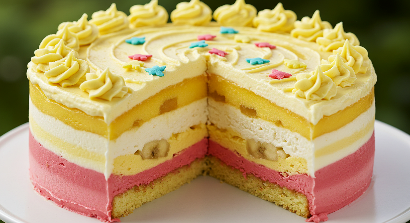 Hummingbird Ice Cream Cake